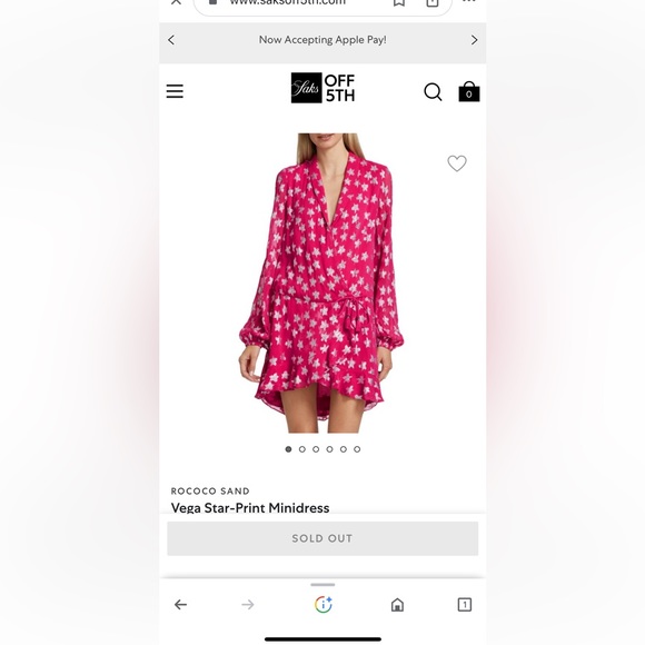 Rococo Sand dress nwt - Picture 1 of 6